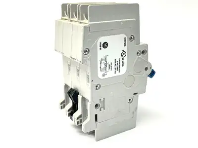 USED ALLEN-BRADLEY SER. D CIRCUIT BREAKER 25A 3-POLE D-CURVE