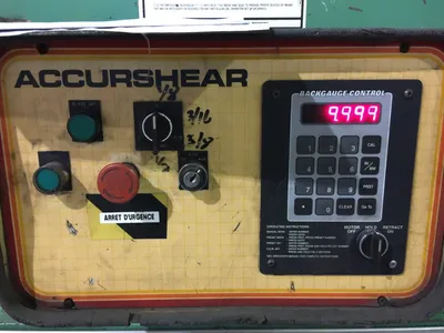 1995 ACCURSHEAR 850010 Shears, Power Squaring & CNC | MACHINERY INC. (7)