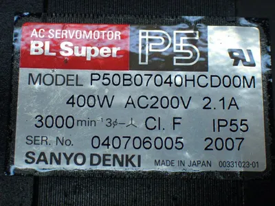 Used SANYO DENKI P50B07040HCD00M Motors (misc) Ohio US | HGR 24 #1124758