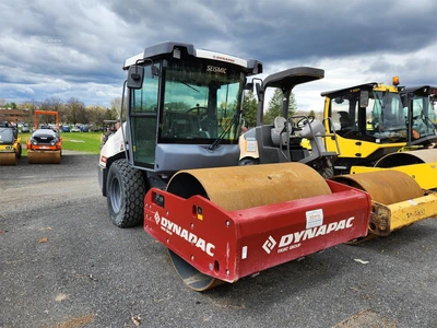 Used 2021 DYNAPAC CA1500D Single Drum Rollers New York US | Abele Tractor #1343159