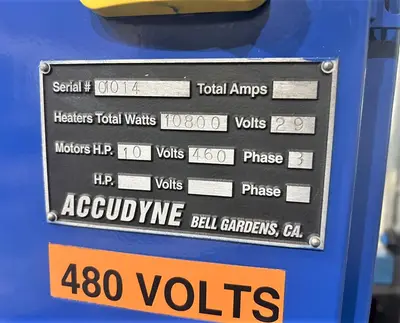 USED 2001 ACCUDYNE ACCUDYNE  PRESS