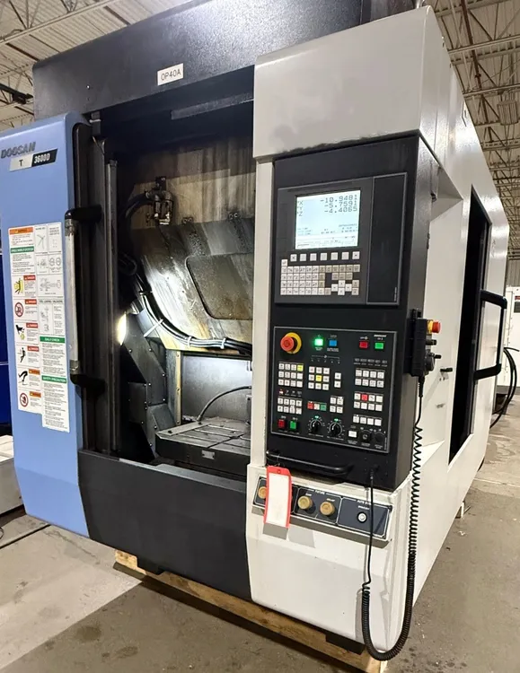 Used 2018 DOOSAN T3600D Drilling & Tapping Centers Michigan US | Machinery For Sale #821437