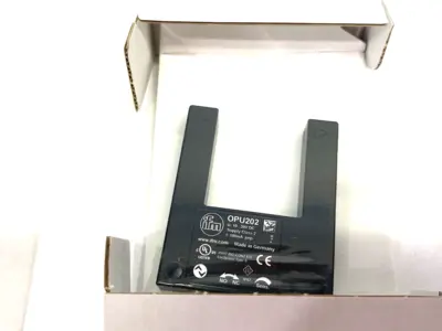 New | in-Stock ifm Photoelectric Fork Sensor PNP, 660nm Wavelength, OPU-FCKG/IO-LINK Photoelectric Sensors Michigan US | Maverick Industrial Sales #1424683