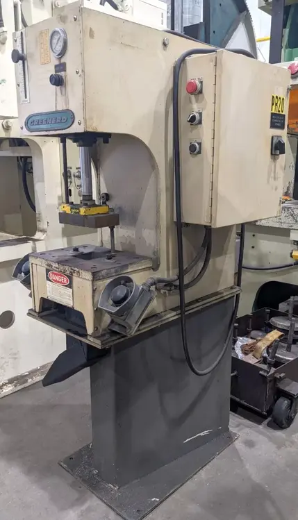 Used 1992 GREENERD PRESSES GREENERD HPB-5 PRESS C-Frame Presses | Alma Machinery #899589