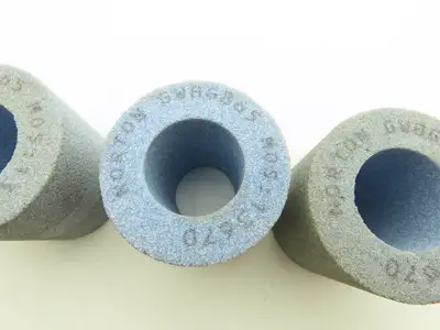 Norton Abrasives GWBG865 Alundum Grinding Wheel 2-3/8"x 2-9/16"x 1-1/4" Lot of 4