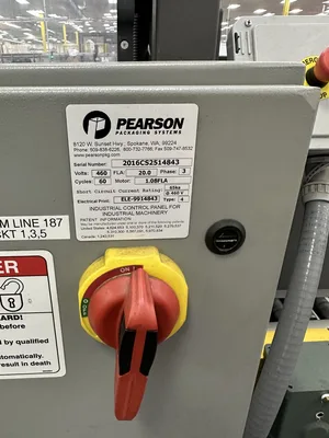 USED 2016 PEARSON CS25 CASE SEALER