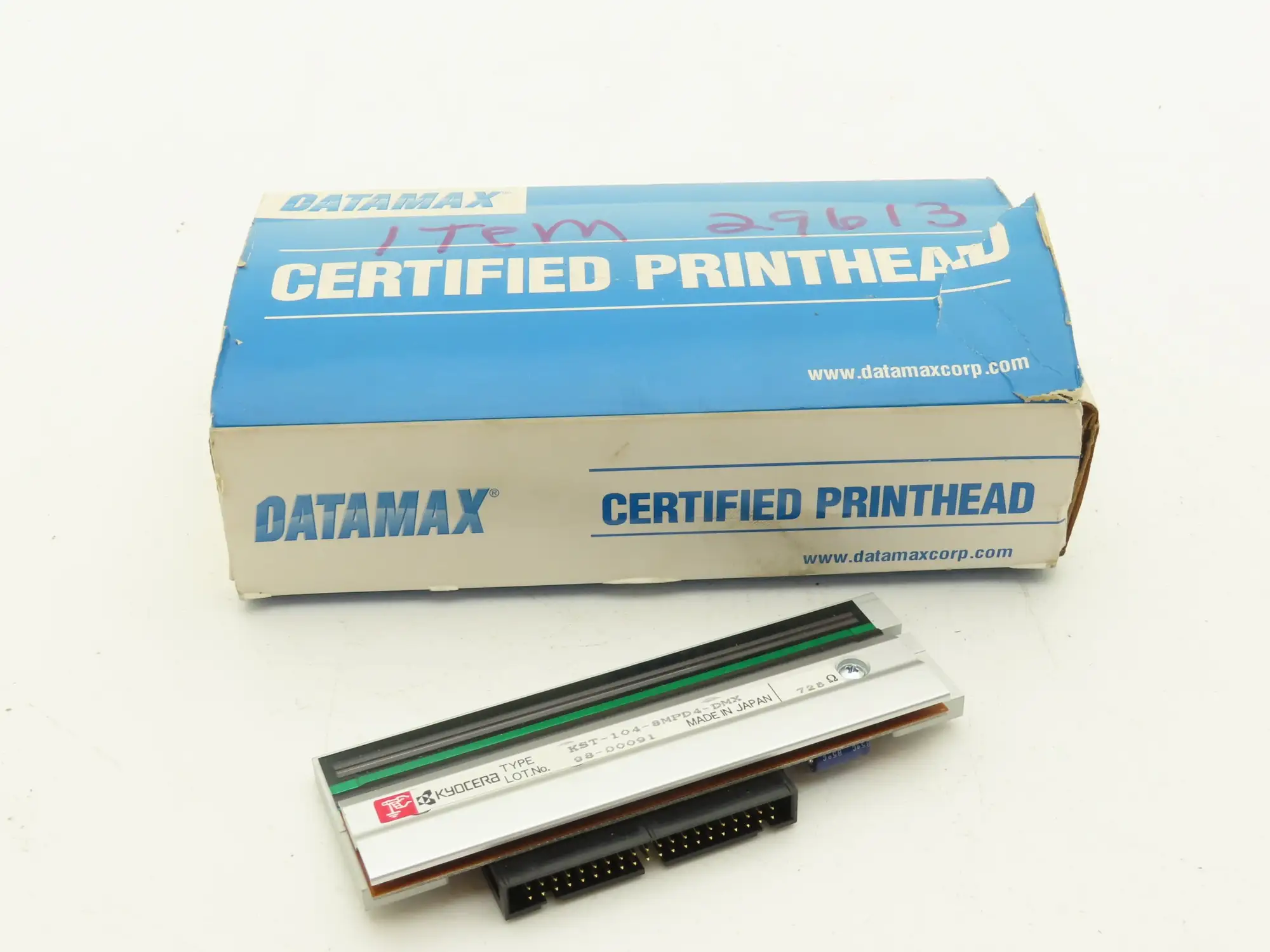 Kyocera KST-104-SMPD4-DMX Datamax Thermal Print Head DPO220039