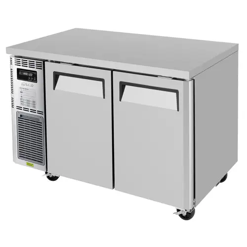 Turbo Air JUF-48-N 47 1/4" W Undercounter Freezer w/ (2) Sections & (2) Doors, 115v