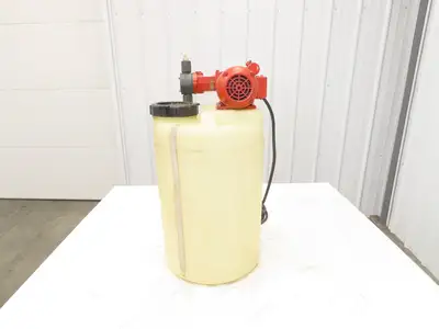 OBL RA3PL Metered Dosing Pump 3 L/H 10 bar 7.5 Gallon Tank 220V Martin