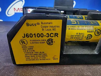 USED BUSSMANN J60100-3CR
