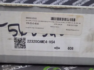 NSK 22320CAME4-VS4 Spherical Roller Bearing New NIB