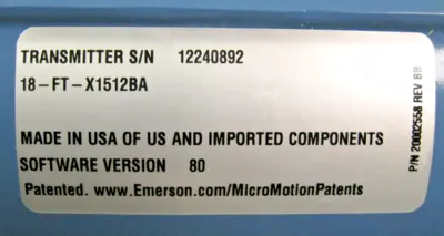 NEW Micro Motion 2700 R12 AB AEZCZ