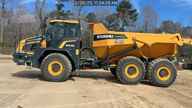 Used 2024 HYUNDAI HA30 Articulated Dump Trucks Florida US | National Equipment Dealers #1422559