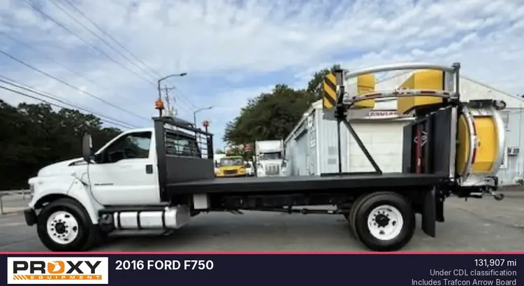 Used 2016 FORD F750 Service & Utility Trucks Maryland US | Proxy Equipment #1385289