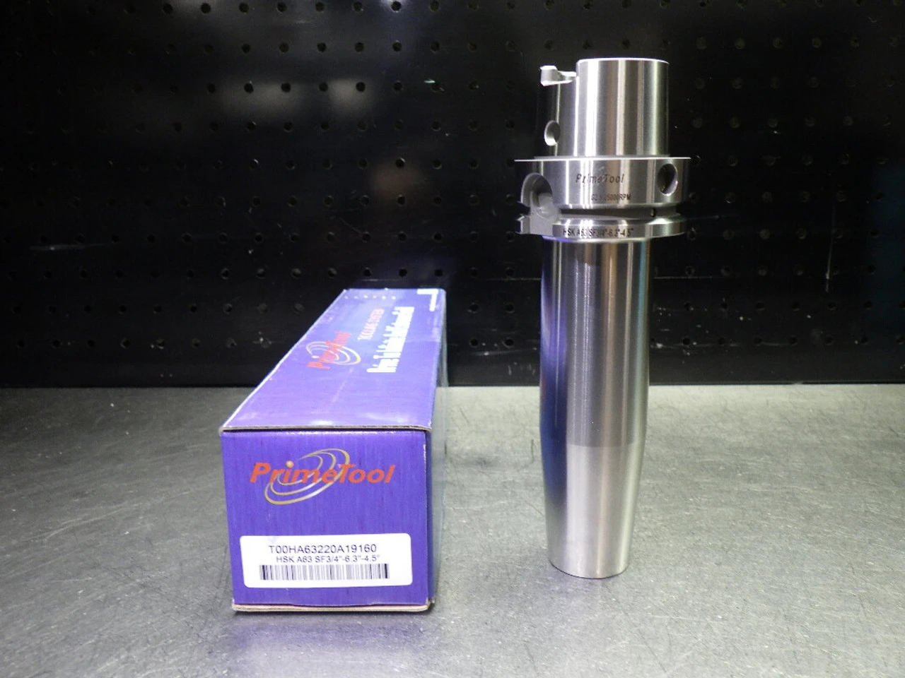PrimeTool HSK63A 3/4" Shrink Fit Tool Holder 6.3" Pro T00HA63220A19160 (LOC481)