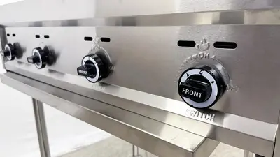 4 COMPARTMENT DEEP FRYER - PROPANE -OUTDOOR USE ONLY