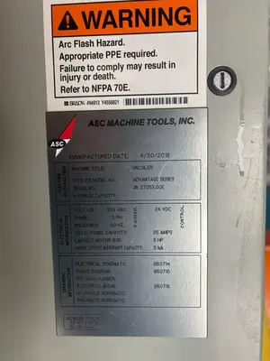 USED ASC ADVANTAGE SERIES