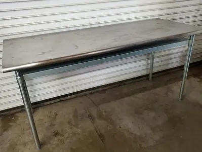 STAINLESS STEEL WORKBENCH 72  X 30