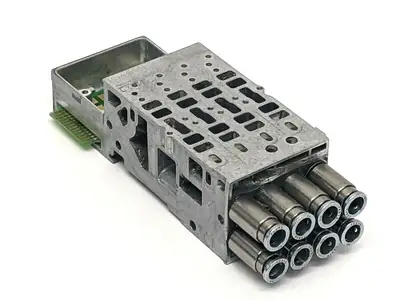 Used FESTO SUB-BASE 533352 W/ 1/4" PUSH-IN FITTINGS Misc Industrial Equipment | Maverick Industrial Sales #1108758
