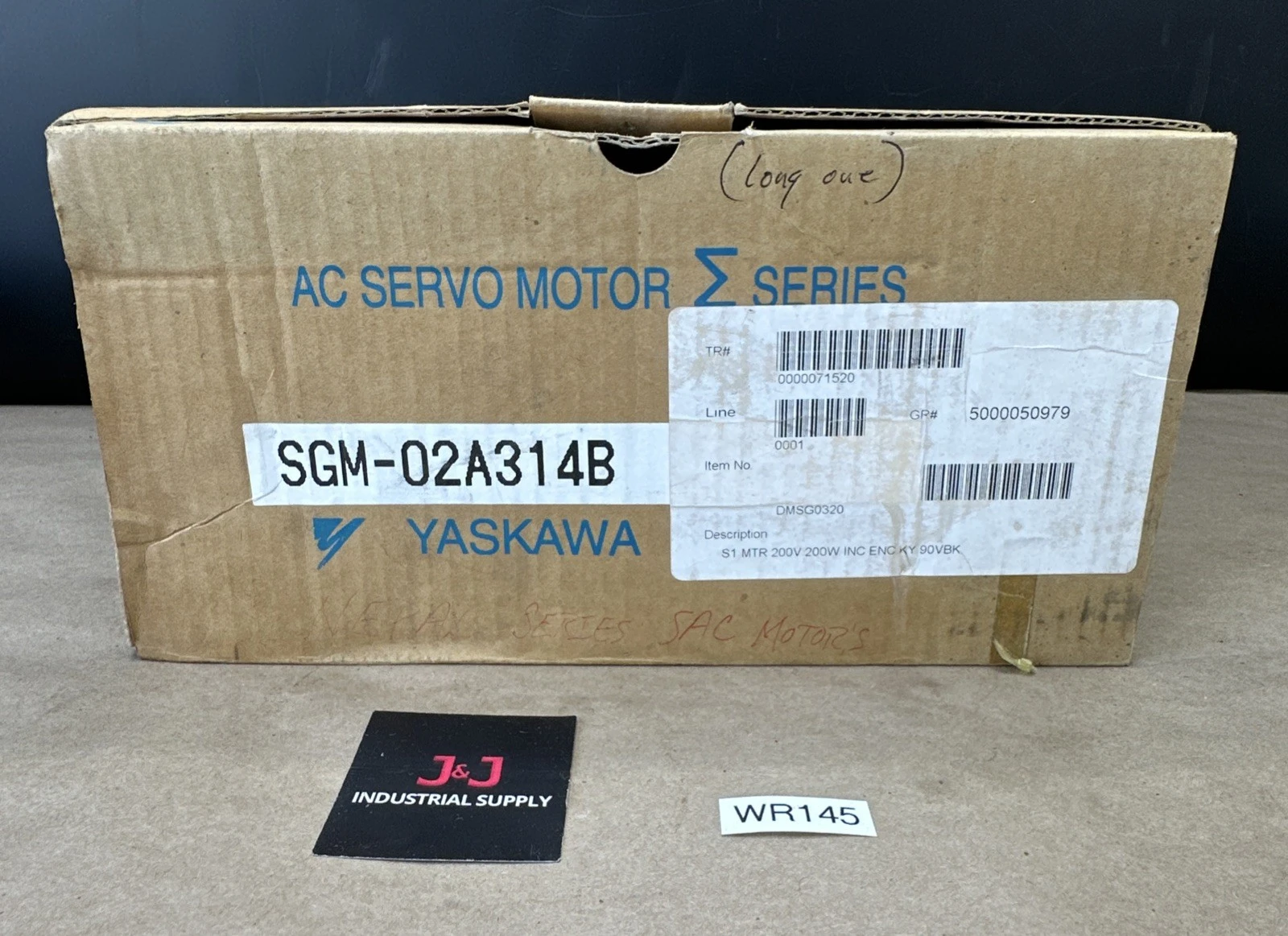 NEW Yaskawa SGM-02A314B
