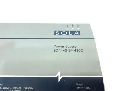 USED EMERSON POWER SUPPLY DIN RAIL MOUNT