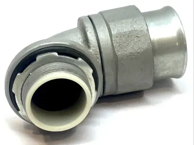 USED APPLETON ELECTRIC 1-1/4" 90° LFNC LIQUIDTIGHT STEEL CONDUIT CONNECTOR