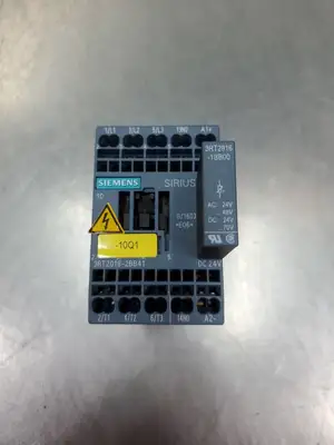 SIEMENS 3RT20182BB41 Power Contactor w/3RT29161BB00 Module. 4C44