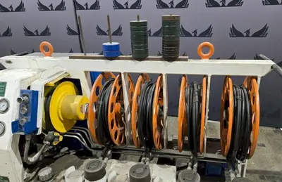 40 TON MODERN HYDRAULICS 4 CYLINDER PORTABLE HYDRAULIC DIE SETTING & SEPARATING SYSTEM: YOBRO #23865