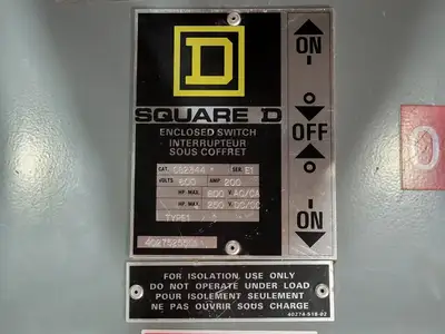 USED SQUARE D C82344