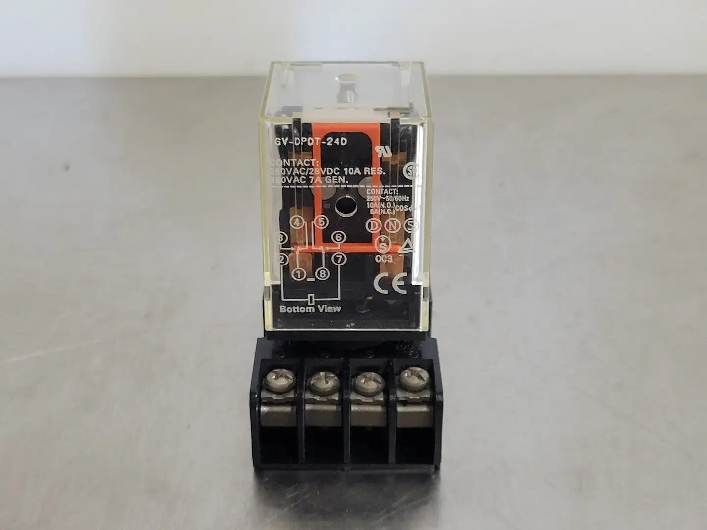 USED MASTER ELECTRONIC CONTROLS GV-DPDT-24D