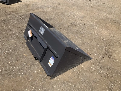 New old stock Paladin 48” high capacity smooth bucket for a mini skid steer, welded on cutting edge,...