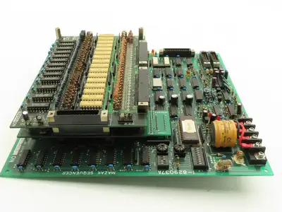 Mitsubishi Mazak I-829037A Printed Circuit Control Sequencer Board Assembly