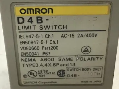 USED OMRON D4B-2115N-R
