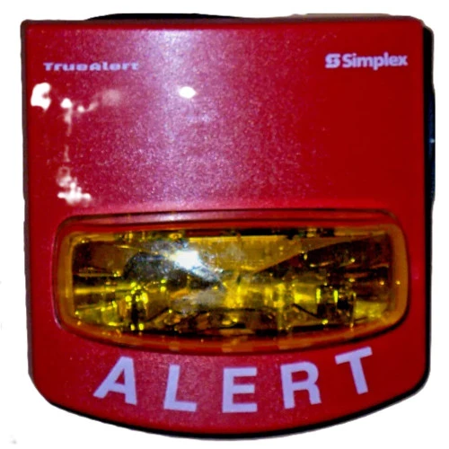 Simplex Grinnell 4906-9205 0743644 Amber Alert MCVO Wall Mount Fire Alarm Strobe [New]
