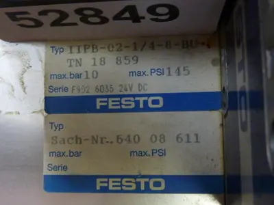USED FESTO IFB8-02