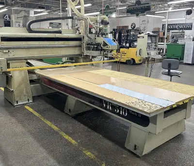 KOMO VR510 MACH-II, 5' x 10' MOVING TABLE CNC ROUTER