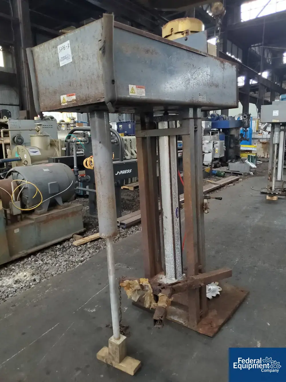 USED Indco 10 HP Indco Disperser, S/S, Model HS-10