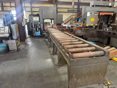 Used HE&M Saw H160A-DC-C Horizontal Dual Column Band Saws Texas US | SI Machine Services LLC #1327975