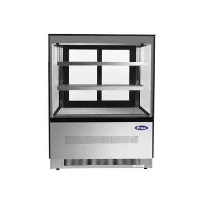 New | in-Stock Atosa New Atosa RDCS-35 Floor Model Refrigerated Display Square, 35" Display Refrigerators Illinois US | Falcon Restaurant Supply #1375276