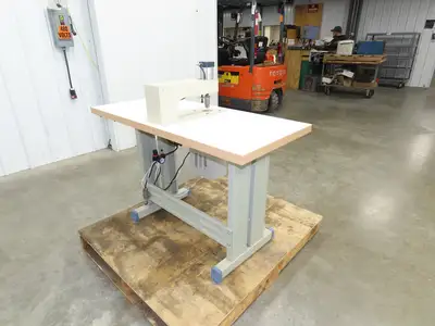 Changzhou JT-50-Q Ultrasonic Welding Sewing Head Unit Press 18x20mm Foot 220V