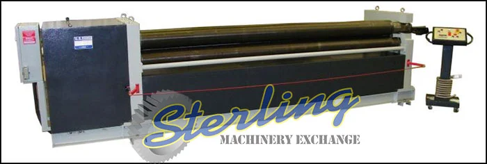 New | in-Stock U.S. INDUSTRIAL USR1025 Plate Bending Rolls including Pinch California US | Sterling Machinery Exchange #1465796