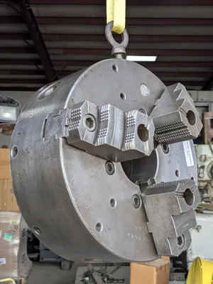 BUCK 15" 3-JAW A-8 MOUNT WITH D-11 BACKPLATE Chucks Used 3-Jaw | N & R Machine Sales (2)
