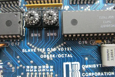 USED OMNIBYTE OB68K/OCTAL PC BOARD OB68KOCTAL