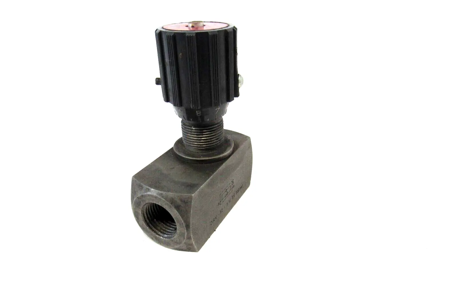 USED HYCON DRV-12-1 1/5V NEEDLE VALVE DRV12115V