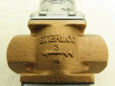 Sterlco 56T-100-175-75 Type 56T Temperature Actuated Water Regulating Valve