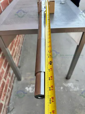 NEW SPX STAINLESS STEEL MIXING TANK IMPELLER  100"  X 14" X 1.5" W/ FLANGE FITTING