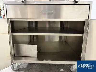 Used Patterson-Kelley Patterson Kelley Twin Shell Blender, model Blendmaste Double Cone - V Mixers Ohio US | Federal Equipment Company #1512832