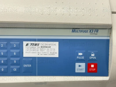 USED Thermo Scientific Heraeus Multifuge X3 FR