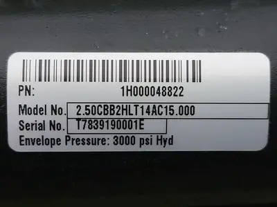 USED PARKER 2.50CBB2HLT14AC15.00