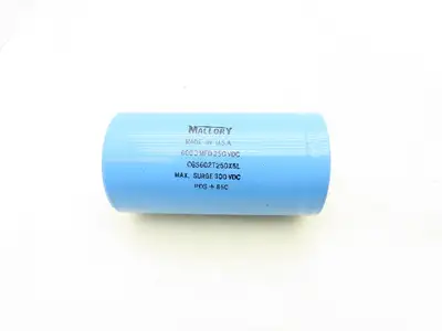 Mallory CGS602T250X5L Aluminum Electrolytic Capacitor 250VDC 6000 MFD